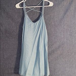EUC (worn twice) chambray dress
